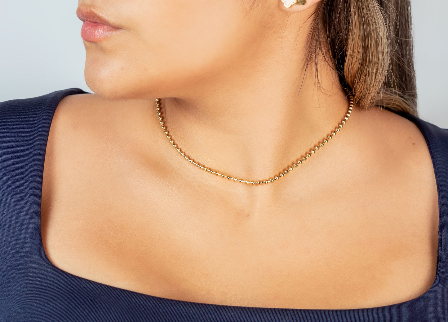 Cadena Tejido Militar Mujer