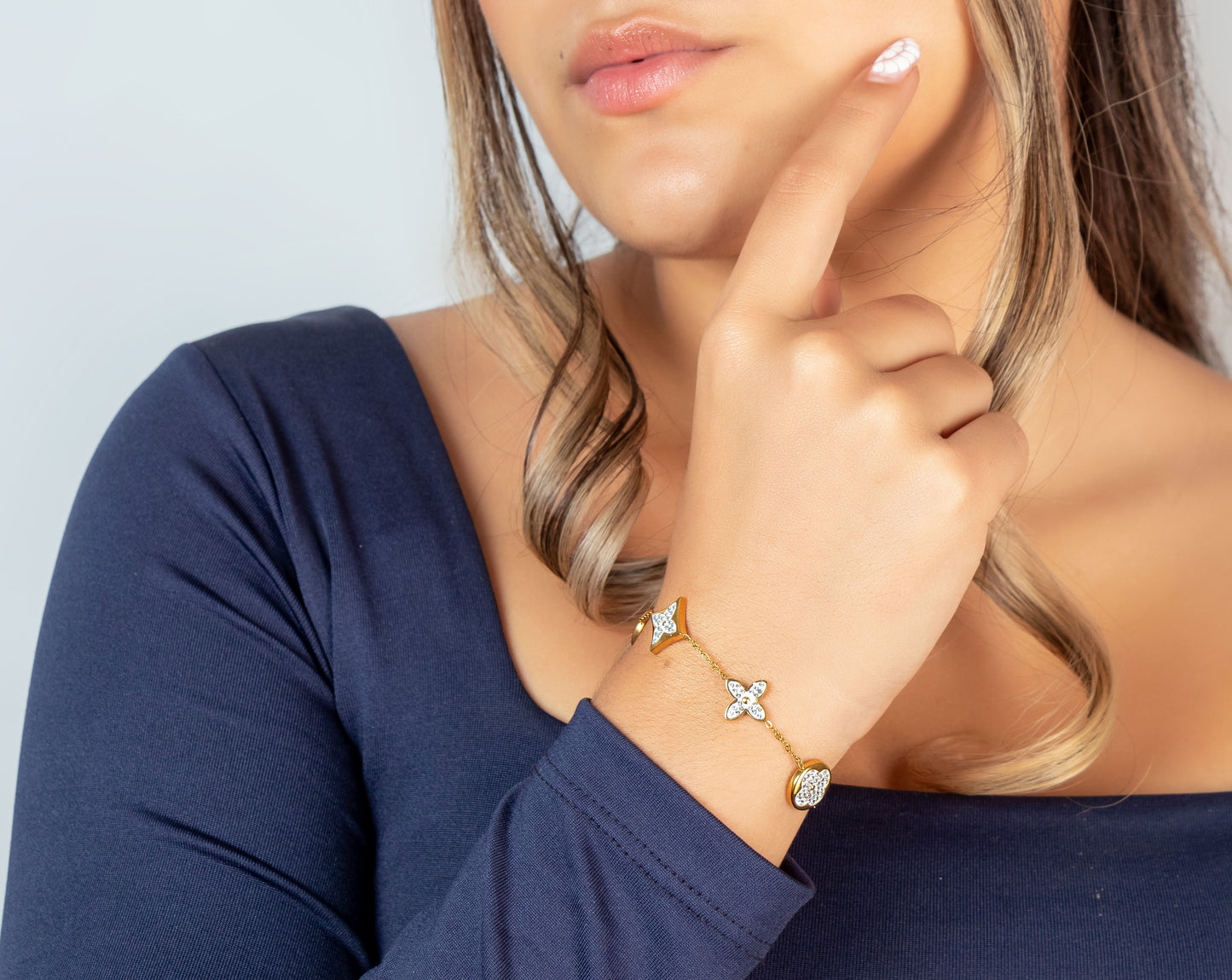 Pulsera Trébol Mujer