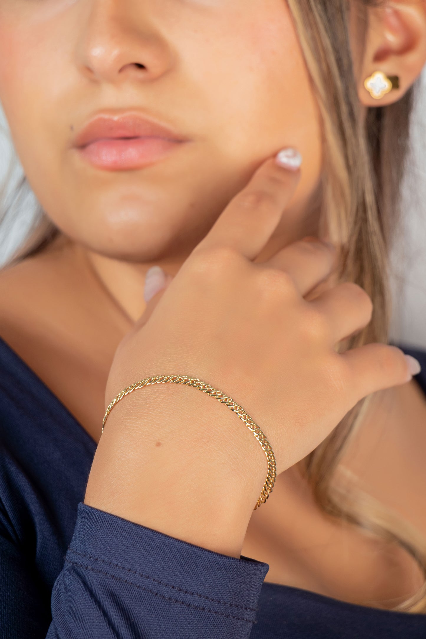 Combo Pulseras de Pareja – Tejido Entrelazado